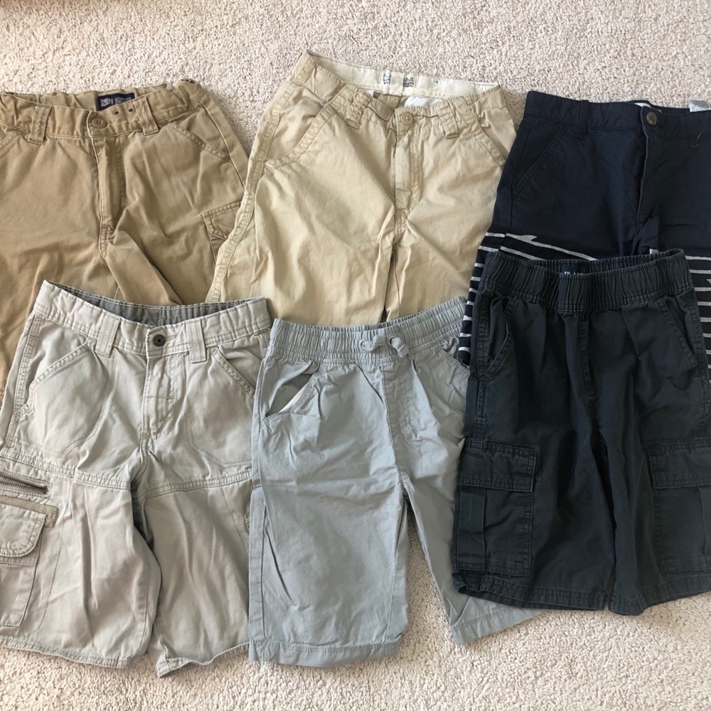 Boy’s Size 8 Shorts Lot Bundle 6 Pieces
